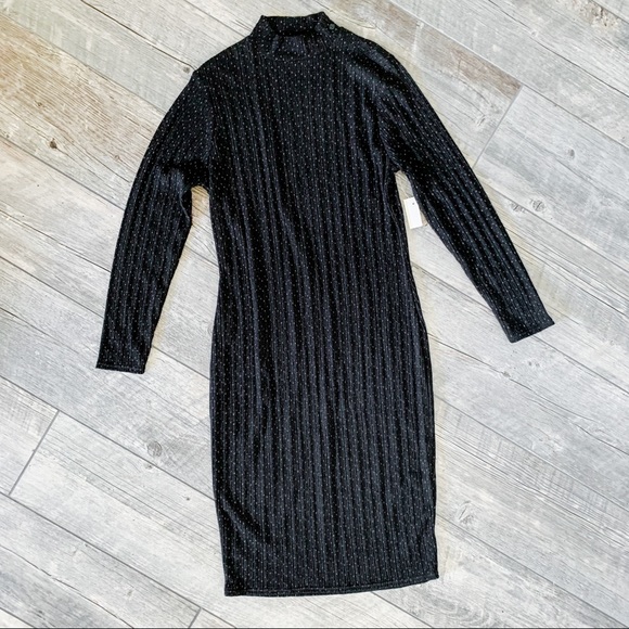 NWT BLACK Dress - Picture 1 of 9